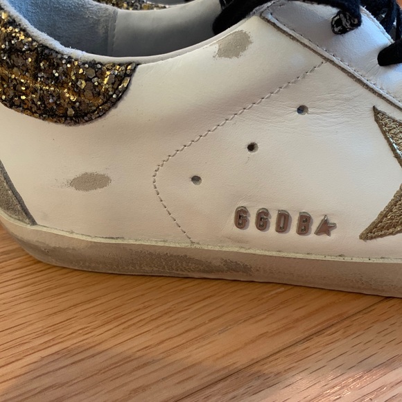 Golden goose superstar (white cocco glitter gold) - Picture 8 of 9